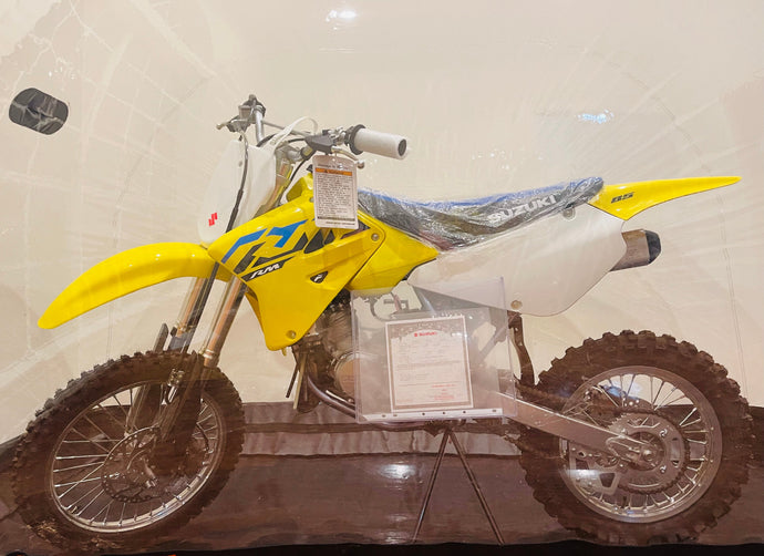 The Gold Clearing House Dirt Bike The Last 2-Stroke Suzuki RM Brand New in Mint Condition
