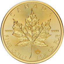 Load image into Gallery viewer, 2025 Canadian Gold Maple Leaf 1 Oz .9999