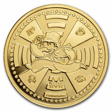Load image into Gallery viewer, Monopoly Gold Coin Samoa 1 Oz .9999