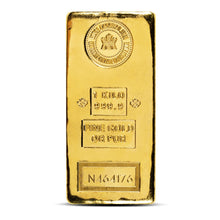 Load image into Gallery viewer, Gold Clearing House Royal Canadian Mint (RMC) Gold Kilo Bar .9999 Fine Gold Clearing House Royal Canadian Mint (RMC) Gold Kilo Bar .9999 Fine